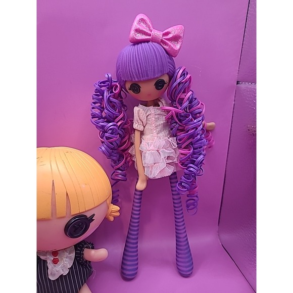 Lalaloopsy Lot x3 WAFFLE CONE DOLL COMPLETE Dress Neopolitan Full Size - Picture 6 of 13